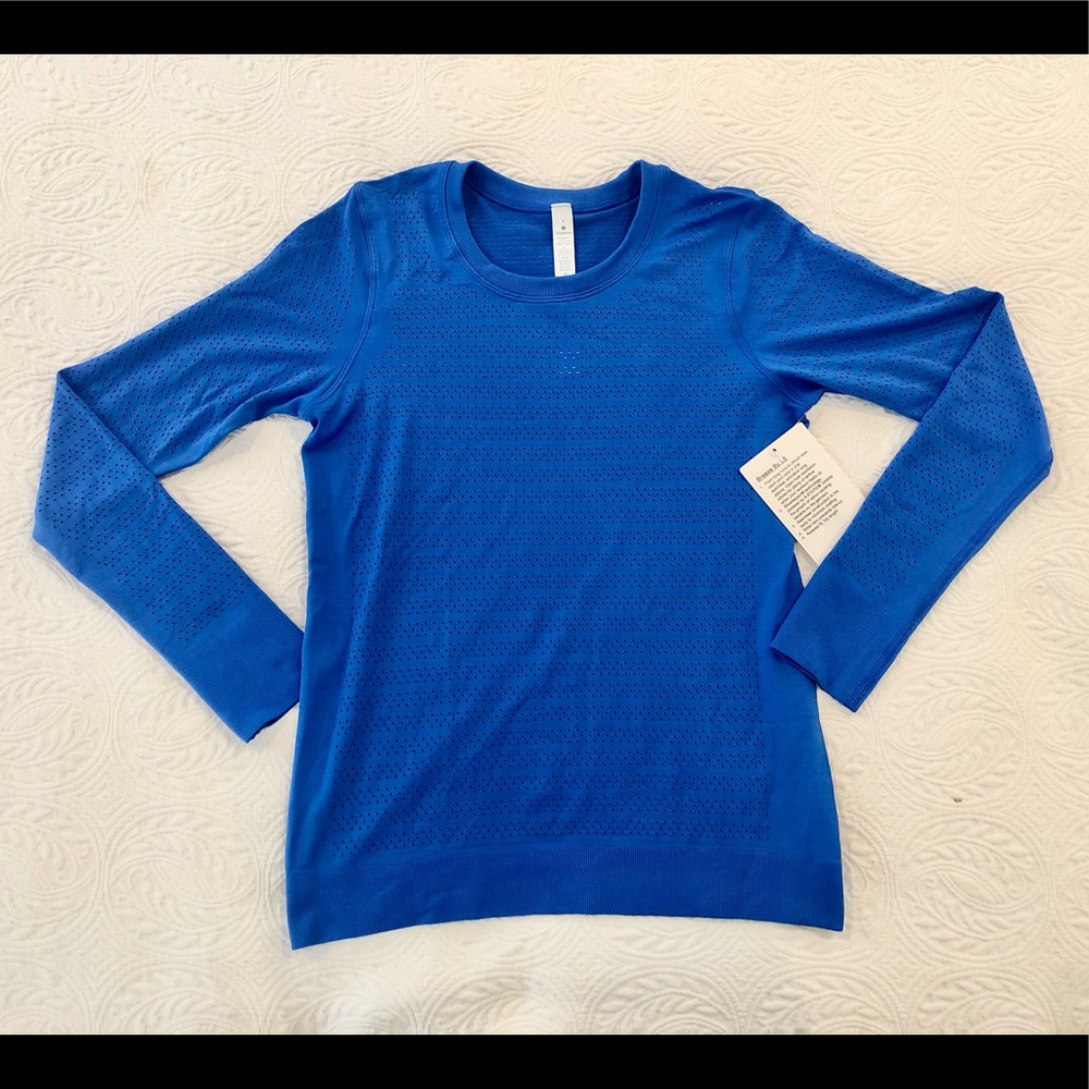 NWT Lululemon Long Sleeve Breeze By Shirt
